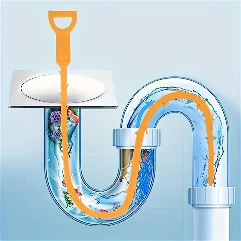 Home Bar Sink - 2pcs Easily Unclog Kitchen Toilet Pipes