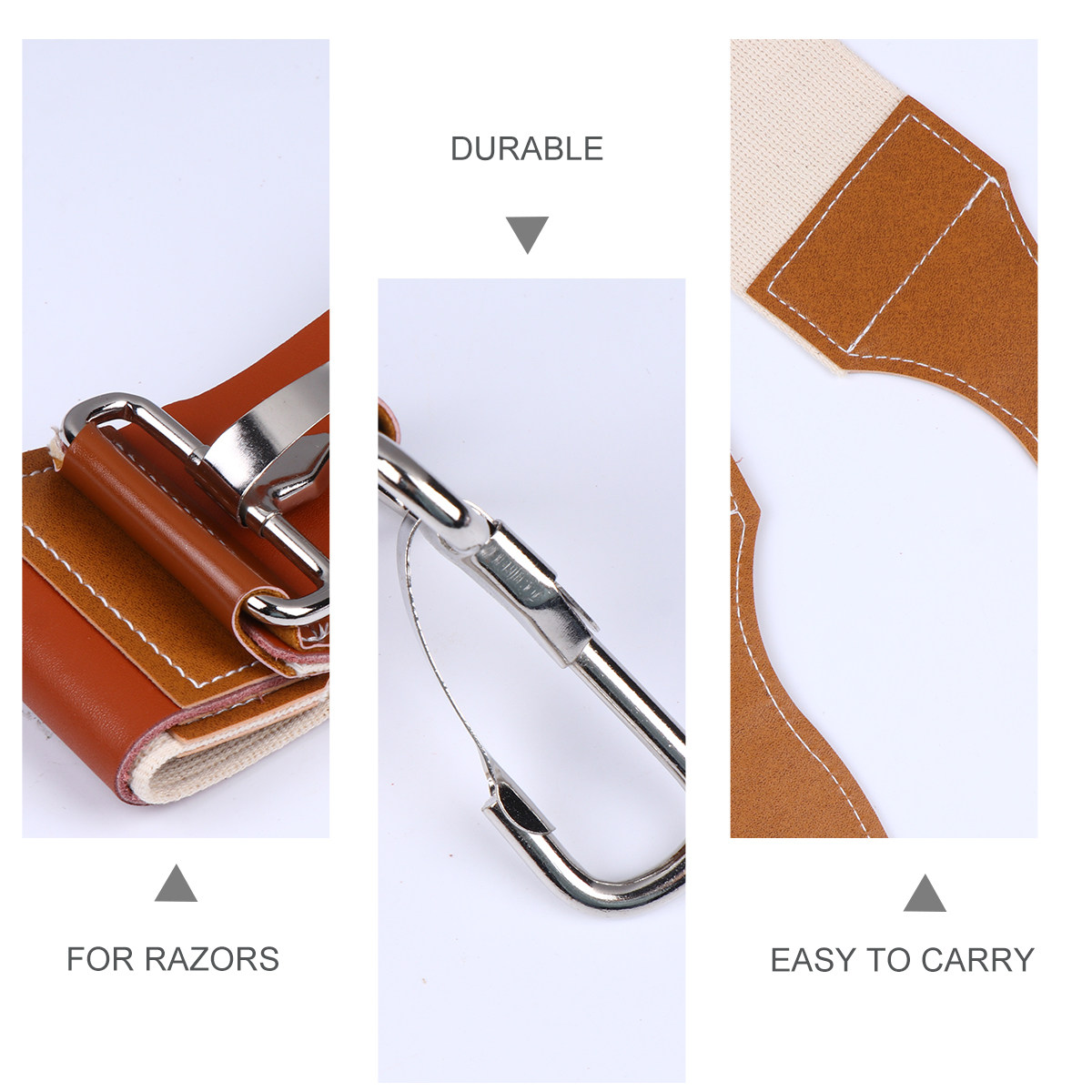 Home Barber - Canvas Backed Razor Strop Double Layer