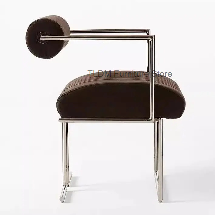 Modern Dining Chair, Stainless - огляд і ціна Home Barcelona