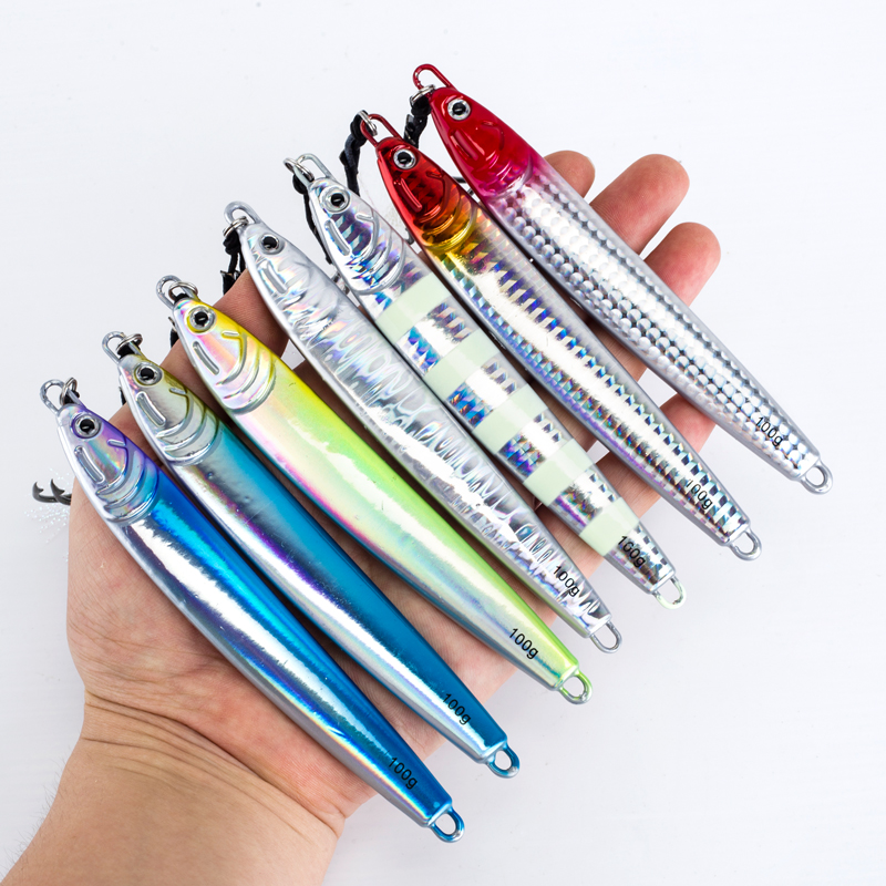 7Pcs 40g 60g 80g 100g Luminous - огляд і ціна Jigger Double Sided