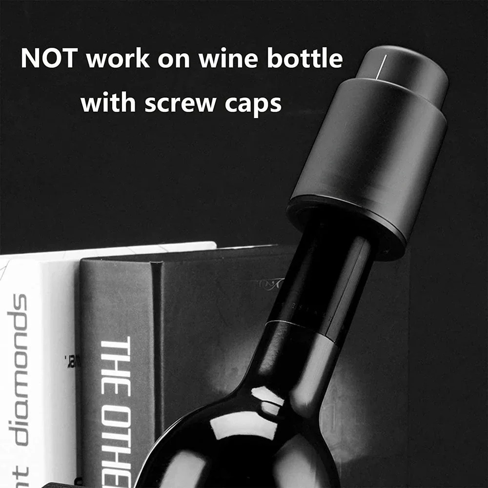 Push Type Vacuum Wine Preserve - огляд і ціна Wine Preservation Pump