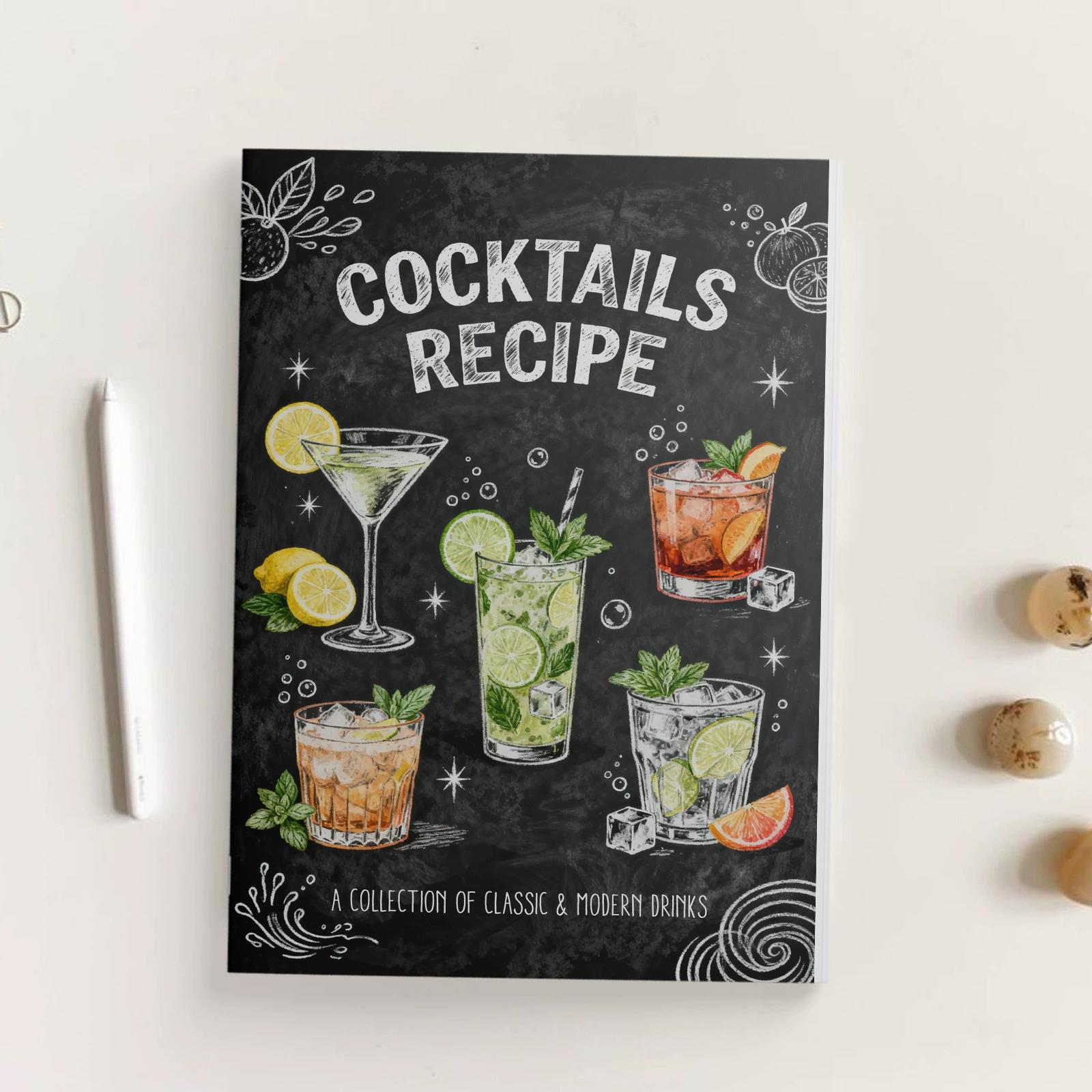 Classic and Modern Cocktails R - огляд і ціна Cocktail Recipe Book
