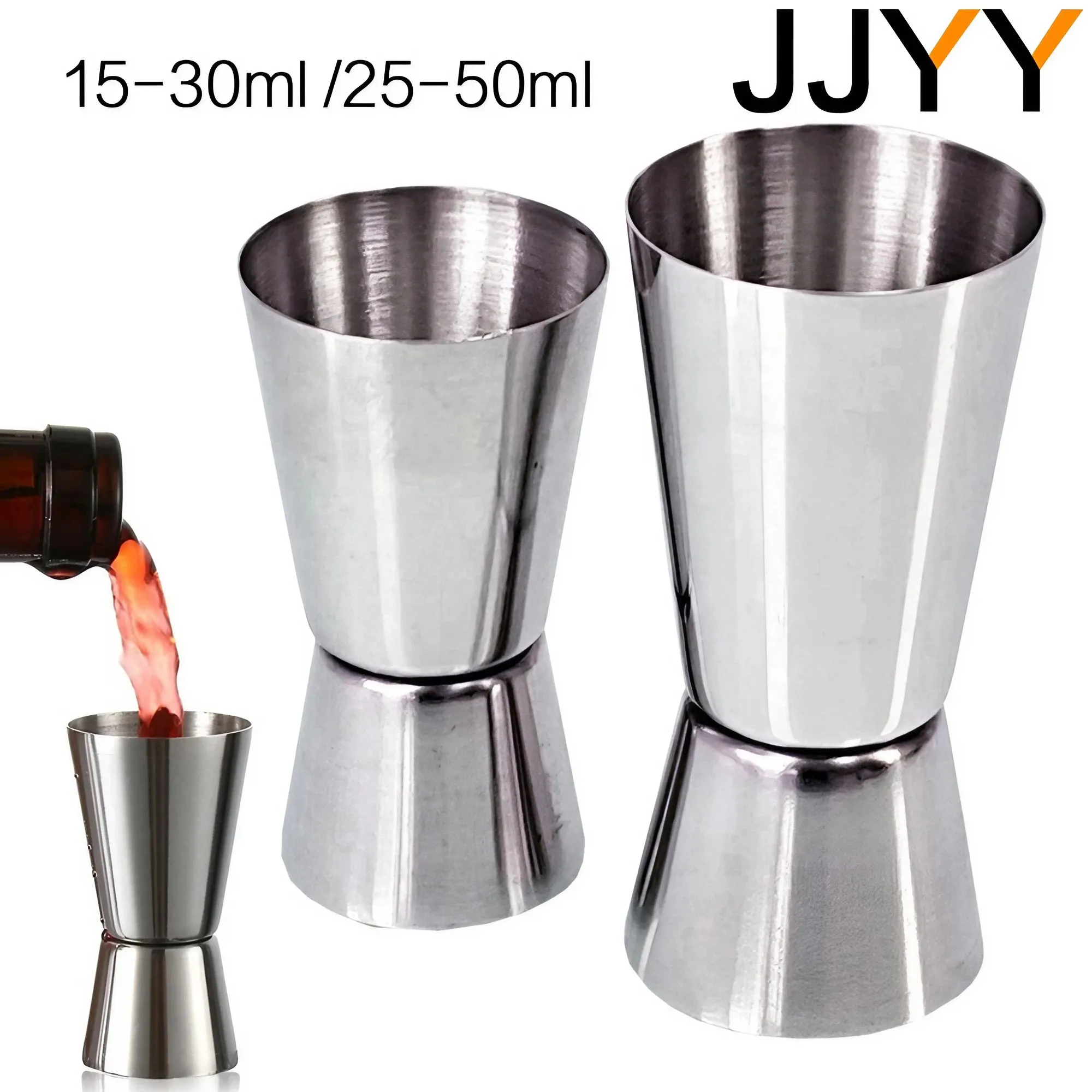 JJYY Stainless Steel15-30ml 25 - огляд і ціна Jigger Double Sided