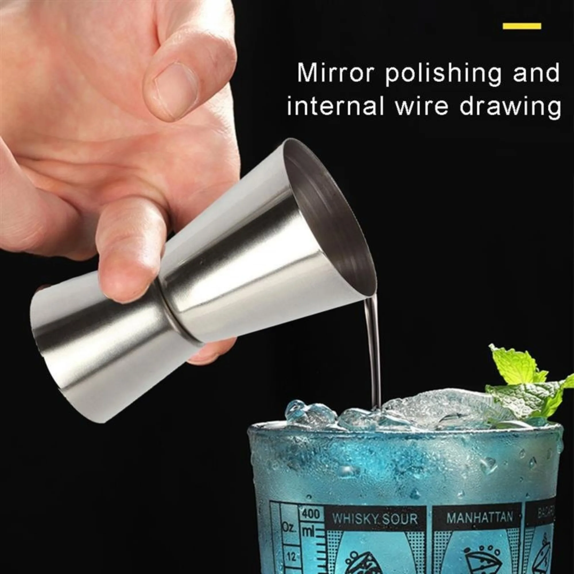 JJYY Stainless Steel15-30ml 25 - огляд і ціна Jigger Double Sided