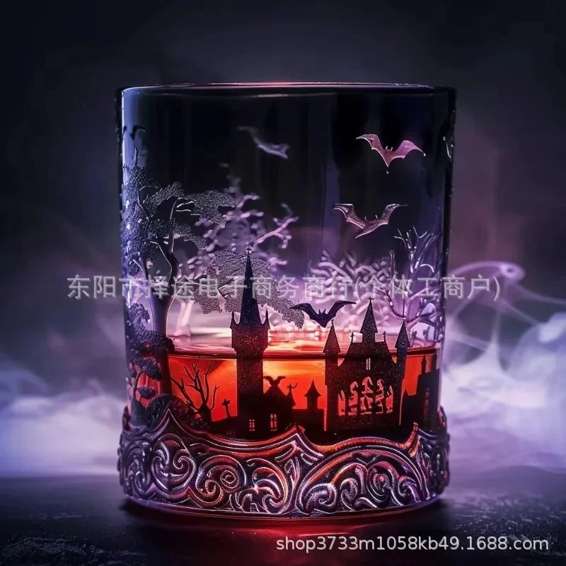 Batwing Castle Decanter Gothic - огляд і ціна Home Bar Setup