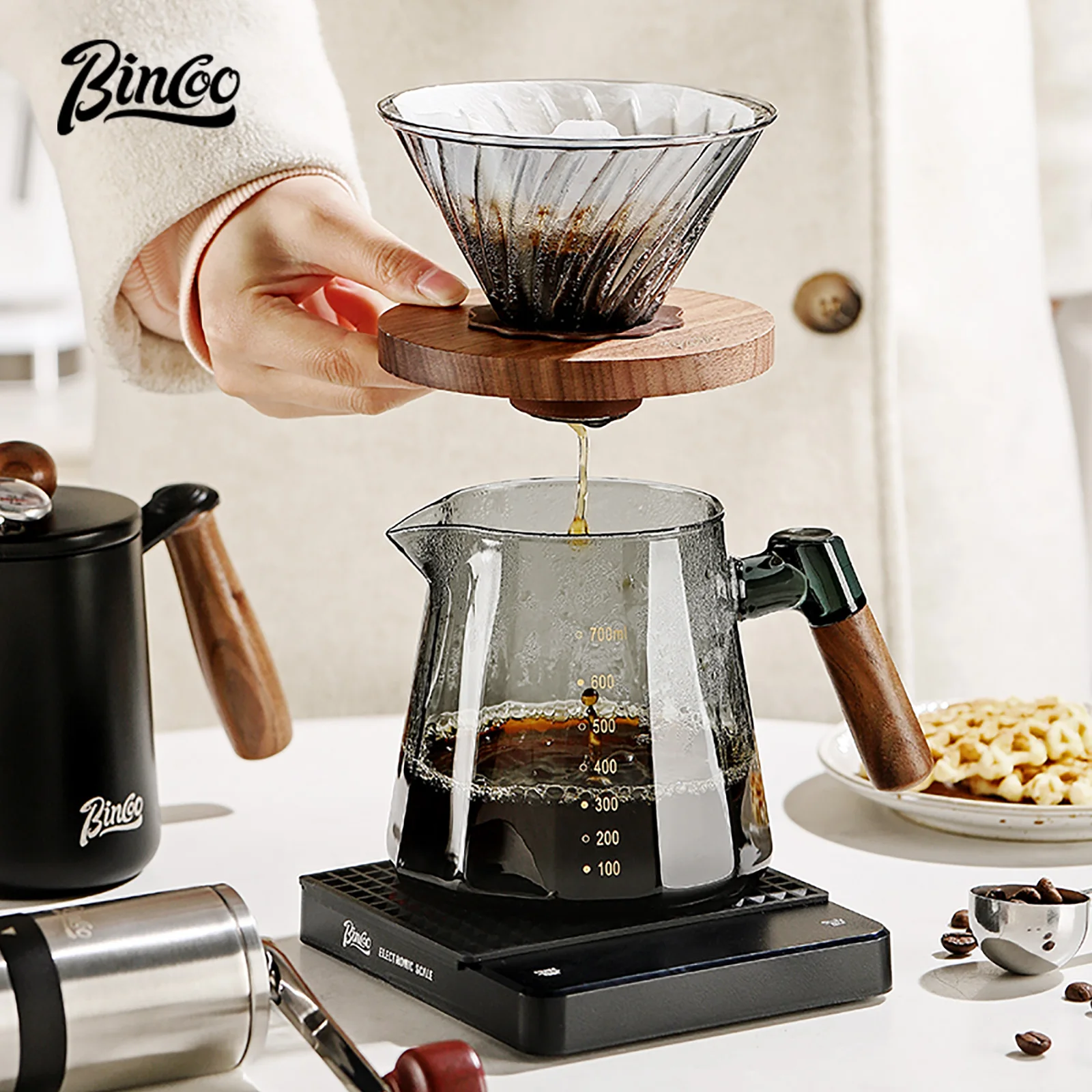 Bincoo 800ml Barista Pour Over - огляд і ціна Home Barista
