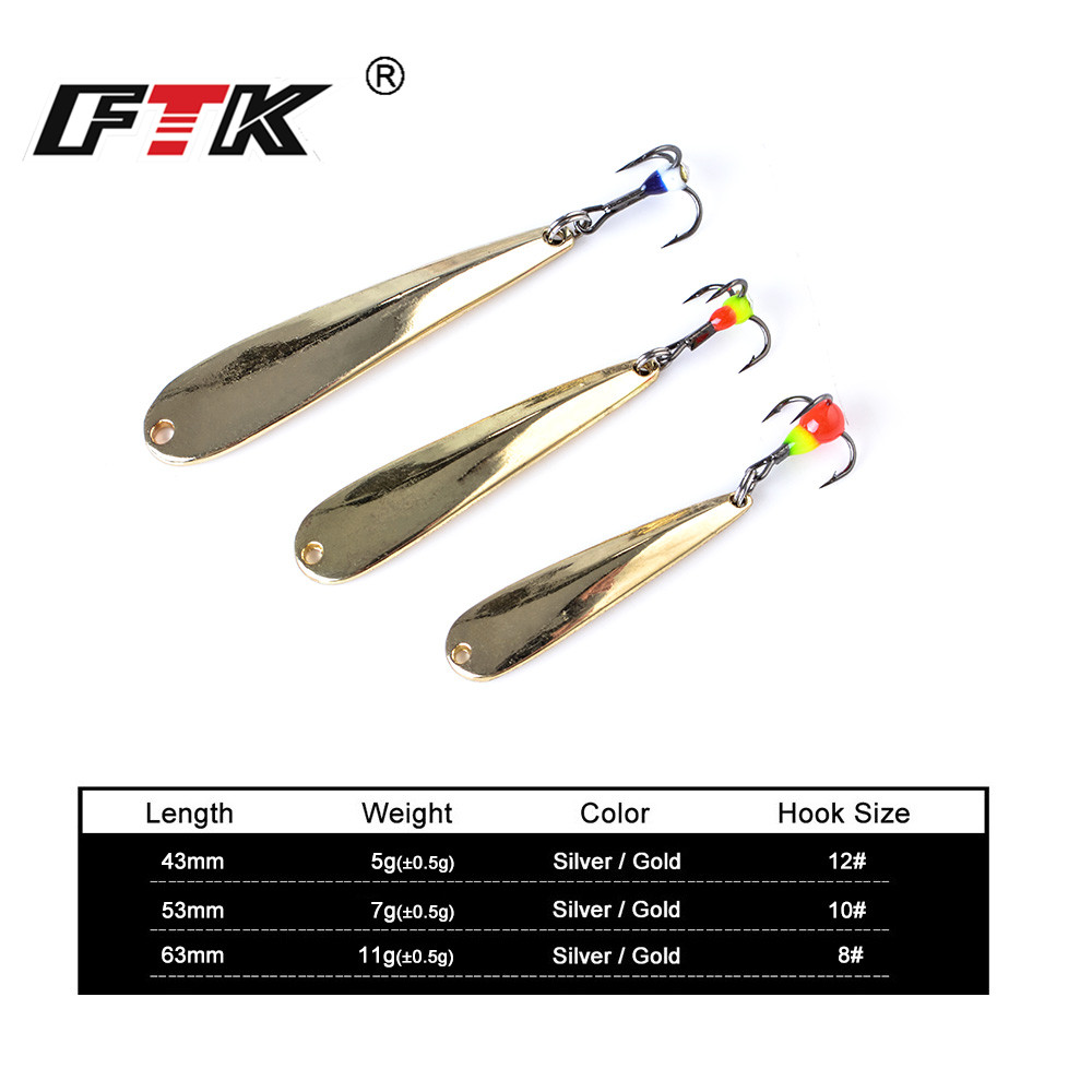 FTK Ice Fishing Lure Metal Gol - огляд і ціна Ice Pick Pick