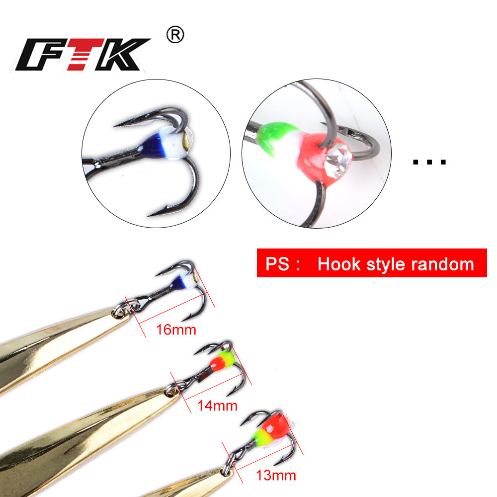 FTK Ice Fishing Lure Metal Gol - огляд і ціна Ice Pick Pick